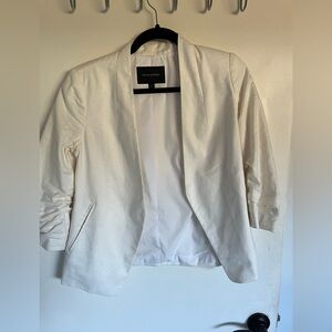 Banana republic white blazer